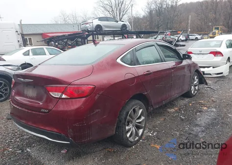2016 Chrysler 200 Limited from USA, damaged, VIN 1C3CCCAB6GN111532